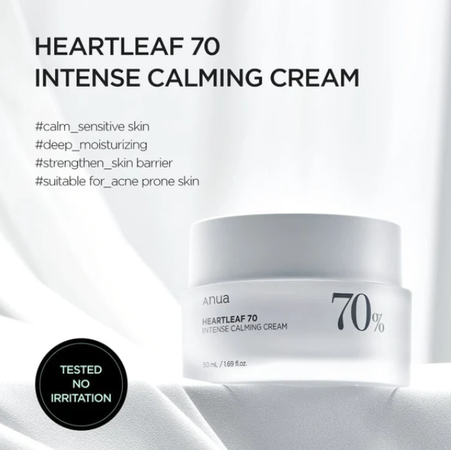 Heartleaf 70 Intense Calming Cream 50ml