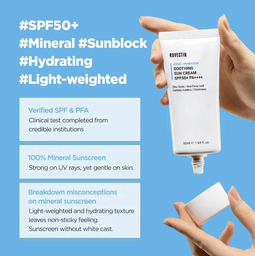 Aqua Soothing Sun Cream 50ml