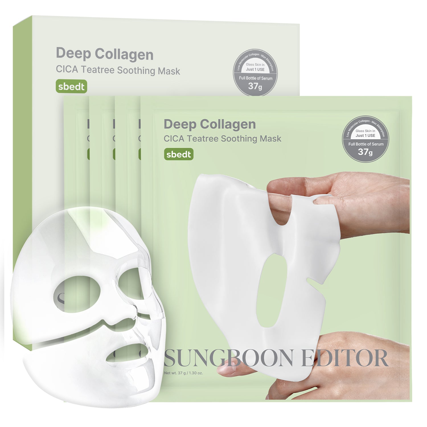 Deep Collagen Cica Teatree Soothing mask 37g