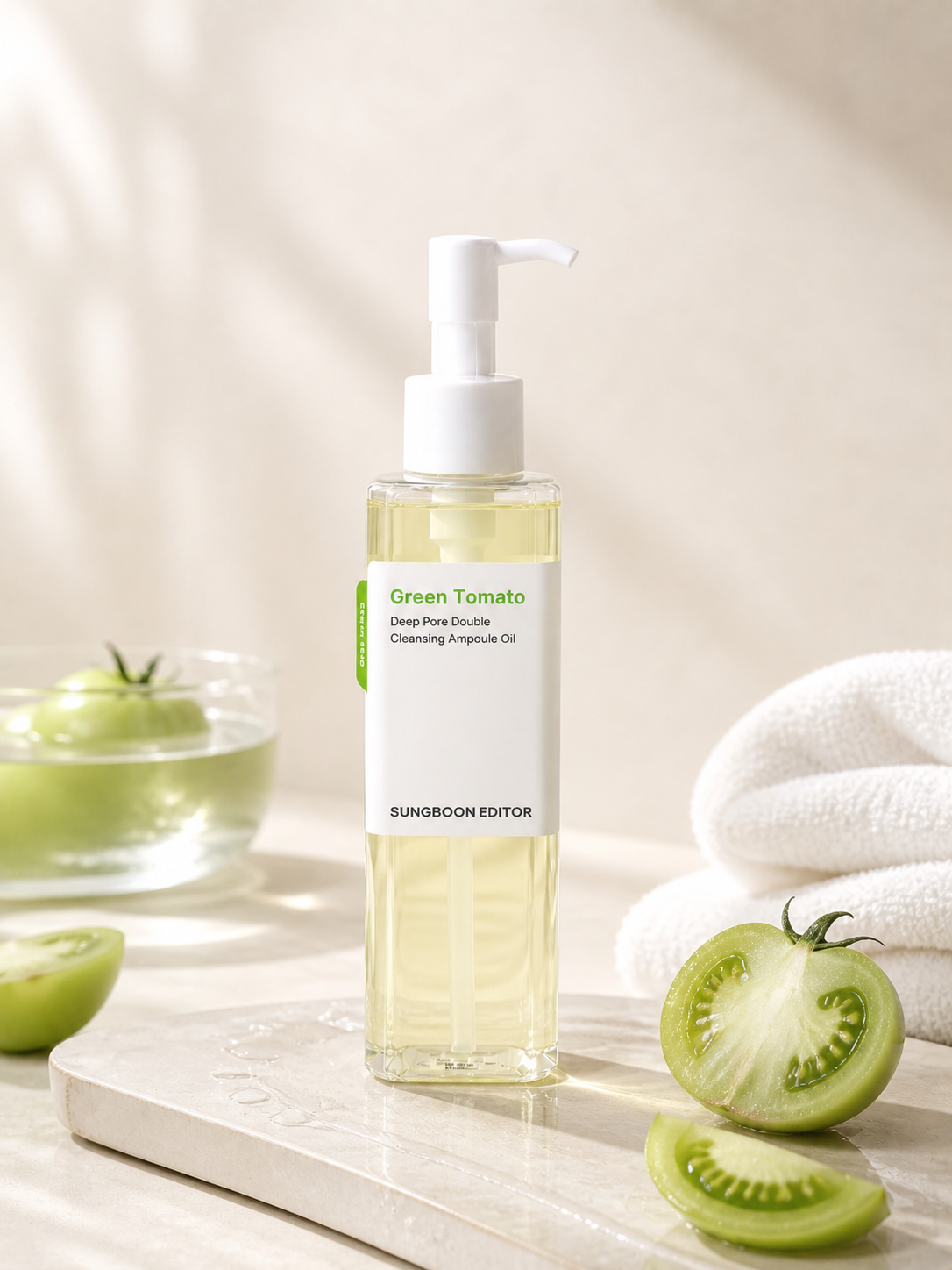 Green Tomato Deep Pore Double Cleansing Ampoule Oil 200ml