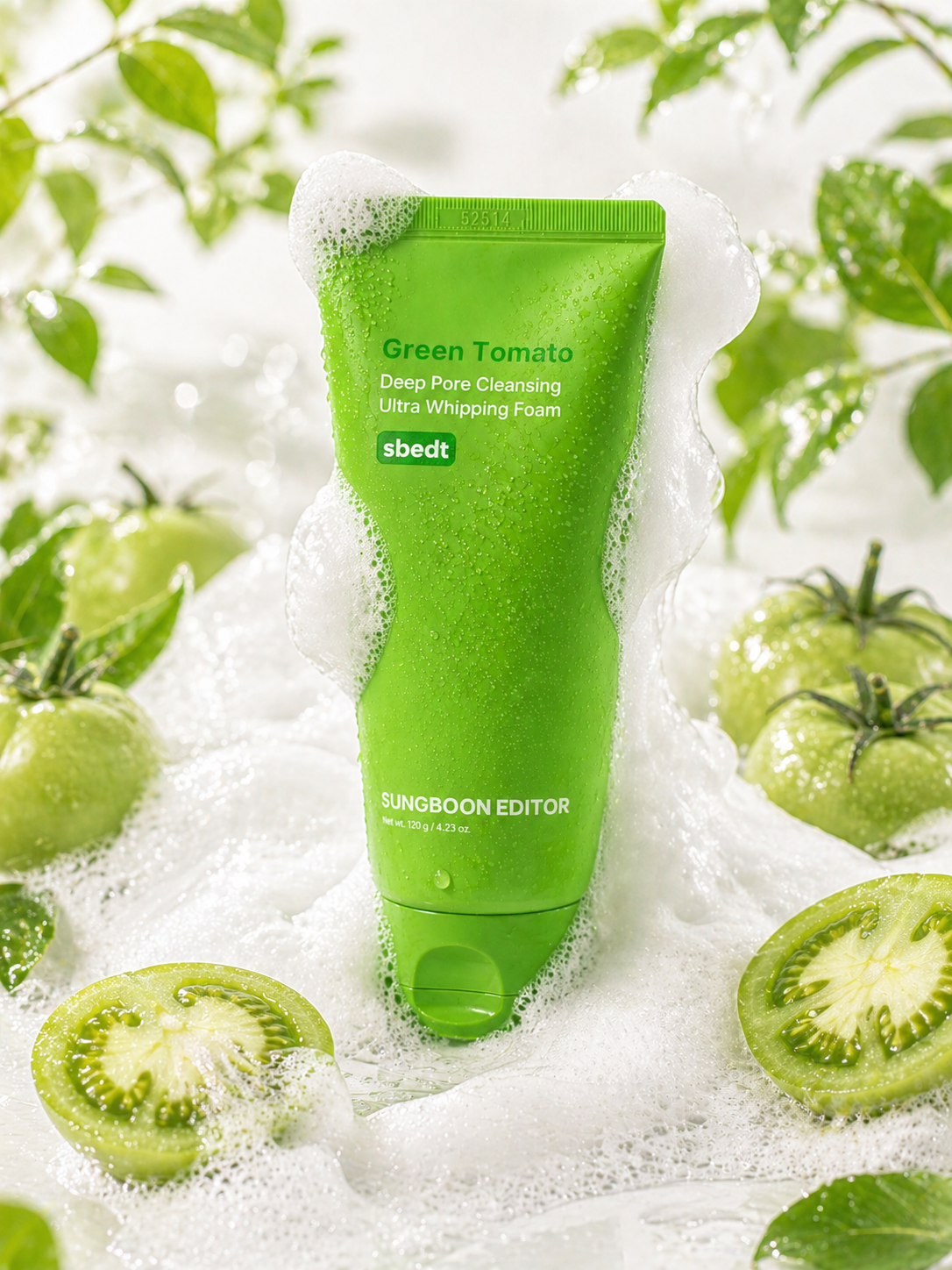 Green Tomato Pore Cleansing Whipping Foam 120ml
